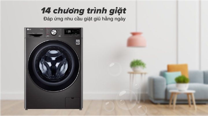 Máy giặt LG Inverter 11kg FV1411S3B- Gọi 0904234356 để có giá tốt nhất