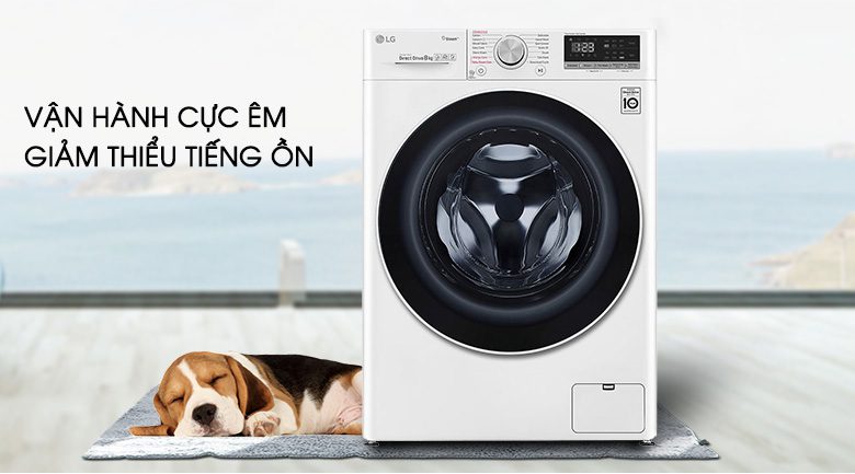 Máy giặt LG Inverter 8.5kg FV1408S4W- Gọi 0904234356 để có giá tốt nhất